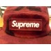 100% authentic Supreme SS17 Camo Wool Camp Cap Burgundy Hat (USED w/Tag)   eb-51885766